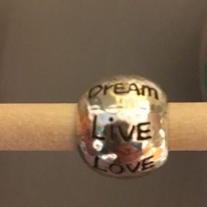 Brighton Jewelry Inspirational Words Spacer Bead